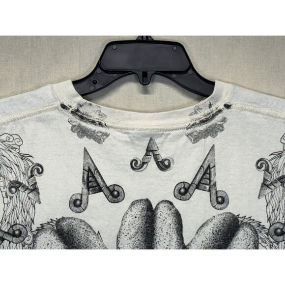 Aztec All Over Print Shirt Yazbek Tag Size 2XL - Picture 12 of 16